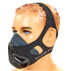 Маска тренувальна Training Mask PHANTOM (SL-100-300LBS чорний)