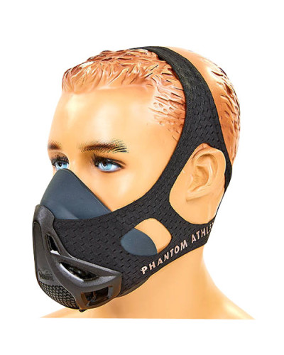 Маска тренувальна Training Mask PHANTOM (SL-100-300LBS чорний)