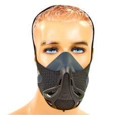 Маска тренувальна Training Mask PHANTOM (SL-100-300LBS чорний)