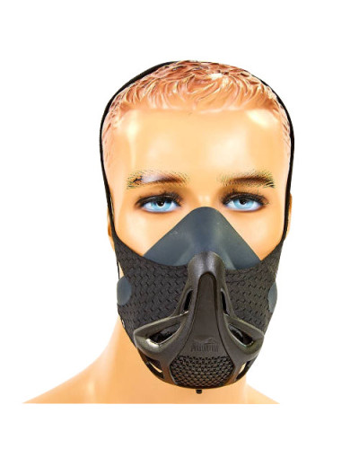 Маска тренувальна Training Mask PHANTOM (SL-100-300LBS чорний)