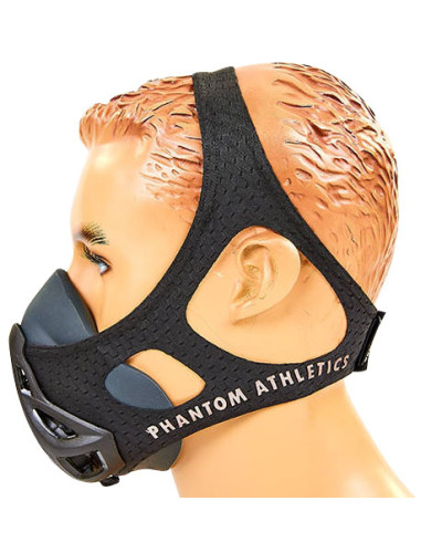 Маска тренувальна Training Mask PHANTOM (SL-100-300LBS чорний)