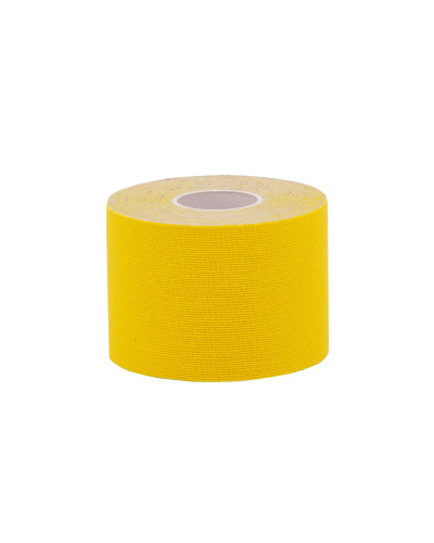 Кінезіо тейп IVN у рулоні 5см х 5м (Kinesio tape) еластичний пластир жовтий