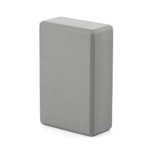 Блок для йоги EVA сірий 23 x 15 x 8