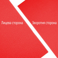 Килимок для фітнесу IVN 1800х600х5 червоний