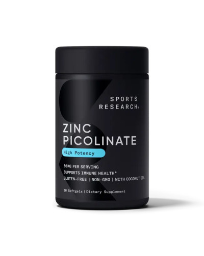 Zinc Picolinate 30mg - 90 softgels (До 05.26)