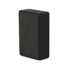 Блок для йоги EVA чорний 23 x 15 x 8