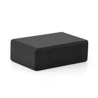Блок для йоги EVA чорний 23 x 15 x 8