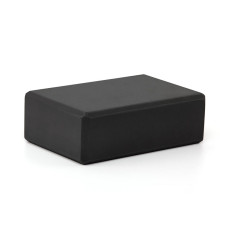 Блок для йоги EVA чорний 23 x 15 x 8