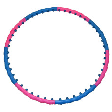 Обруч масажний Hula Hoop DYNAMIC JIESEN HOOP (1кг, пластик, 8 секцій, d-93см, з магнітами)