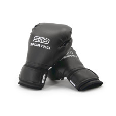 Рукавички боксерські 12 OZ Sportko колір чорний