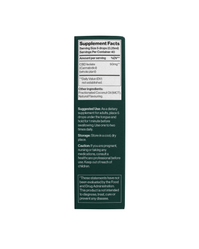 CBD Oil Isolate 2000 mg Strawberry - 10 ml
