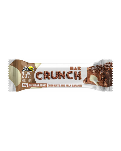 Crunch Bar - 12x50g Chocolate and Milk Caramel