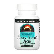 Trans-Ferulic Acid 250mg - 30 tabs (Пошкоджена банка)