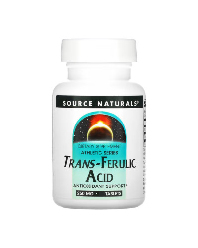 Trans-Ferulic Acid 250mg - 30 tabs (Пошкоджена банка)