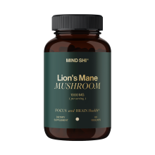 Lion's Mane Mushroom 1000 mg - 60 vegcaps (10+2 в подарунок!)