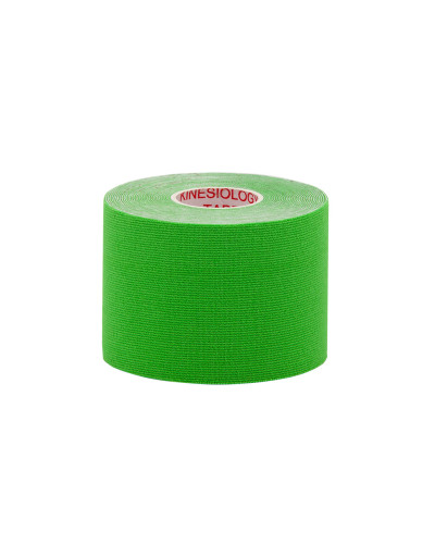 Кінезіо тейп IVN в рулоні 5см х 5м (Kinesio tape) еластичний пластир зелений
