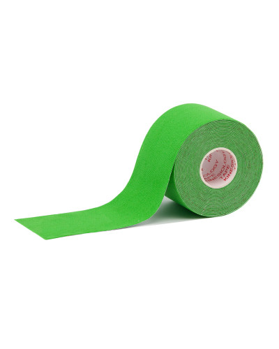 Кінезіо тейп IVN в рулоні 5см х 5м (Kinesio tape) еластичний пластир зелений