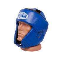 Шолом карате BOXER розмір M шкірвініл 1 мм синій
