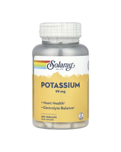 Potassium 99mg - 200 vcaps