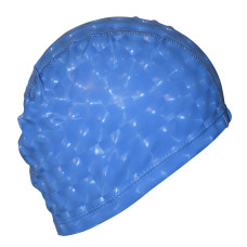 Шапочка для плавання 3D універсальна синя PM-3D-blue