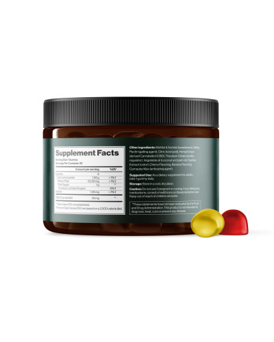 CBD Gummies Full Spectrum 750 mg Cherry & Banana - 30 gummies (До 08.26)