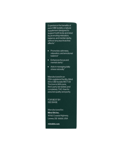 CBD Oil Isolate 3000 mg Strawberry - 10 ml