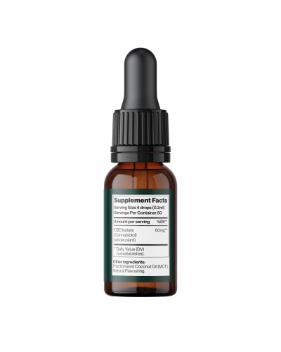 CBD Oil Isolate 3000 mg Strawberry - 10 ml
