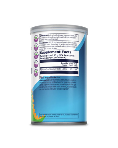 Magnesium Powder 200mg - 4oz Unflavored (Пошкоджена кришка)