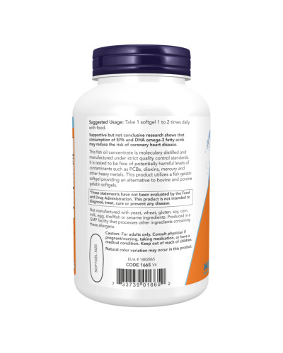 Ultra Omega-3 FO 500/250 Fish Gelatin - 180 Softgels