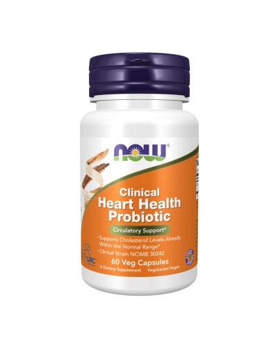 Пробіотик для здоров'я серця, Clinical Heart Health Probiotic - 60 vcaps