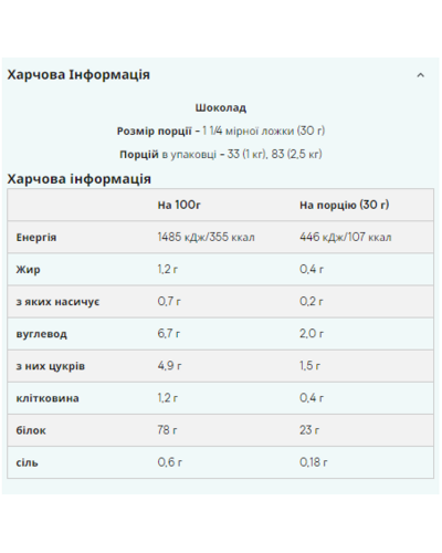 Казеїн, Slow-Release Casein - 1000g Chocolate
