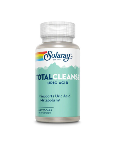 Засіб для виведення сечової кислоти, Solaray, Total Cleanse 60 капсул