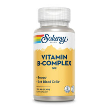 Комплекс вітамінів групи Б, Vitamin B-Complex 50мг - 100 vcaps
