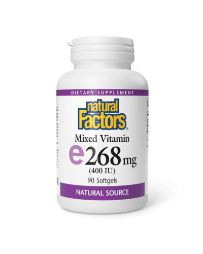 Вітамін Е, Mixed Vitamin E 268 mg (400 IU) - 90 softgels