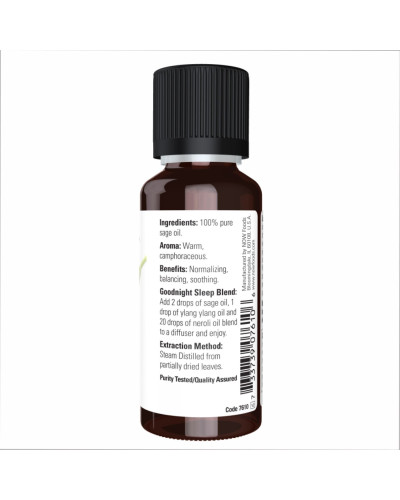 Олія Шавлії, Sage Oil - 30ml (1fl.oz)