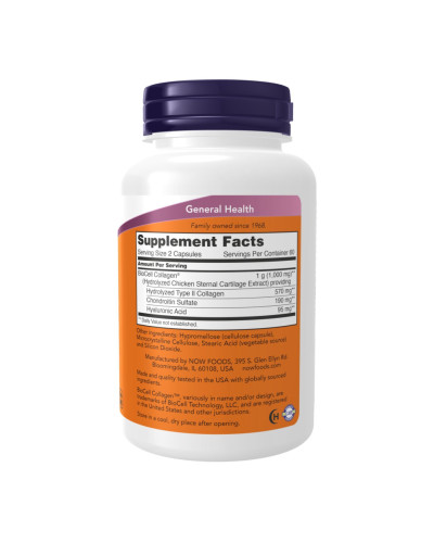 BioCell Collagen® Hydrolyzed Type II - 120 vcaps