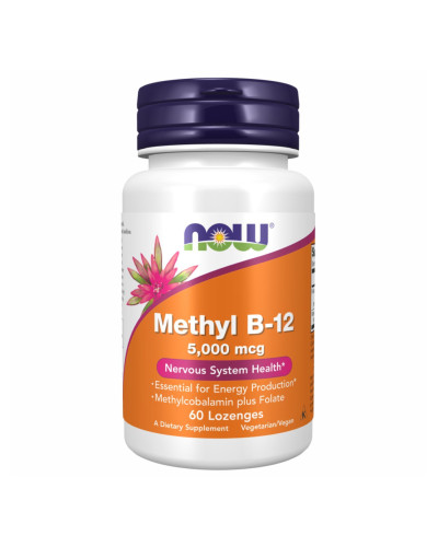 Метил Б12, Methyl B-12 5000mcg - 60 loz