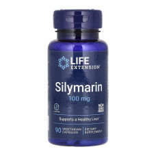 Силімарин, Silymarin 100 mg - 90 veg caps