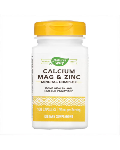 Кальцій, магній і цинк, Calcium-Magnesium-Zinc - 100 caps