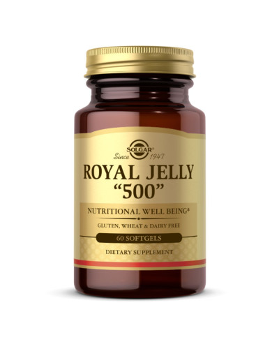 Маточне молочко, Royal Jelly 500 - 60 softgels