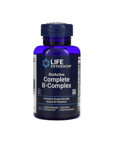 Комплекс вітамінів групи Б, BioActive Complete B-Complex - 60 vcaps