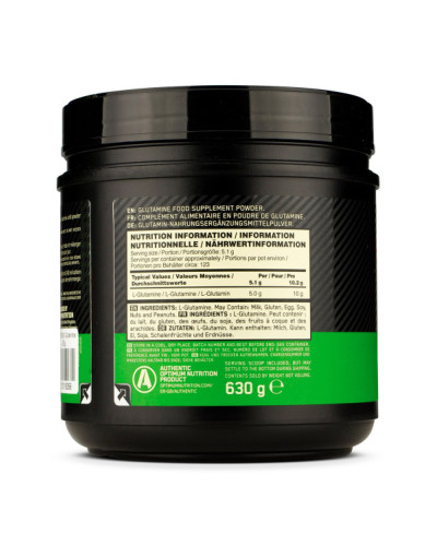 Глютамін, Glutamine Powder - 630g