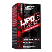 Жироспалювач, Lipo-6 Black UC - 30ct