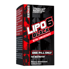 Жироспалювач, Lipo-6 Black UC - 30ct