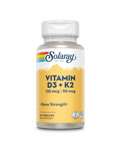 Вітамін Д3 з К2 , Vitamin D-3 & K-2 - 60 vcaps
