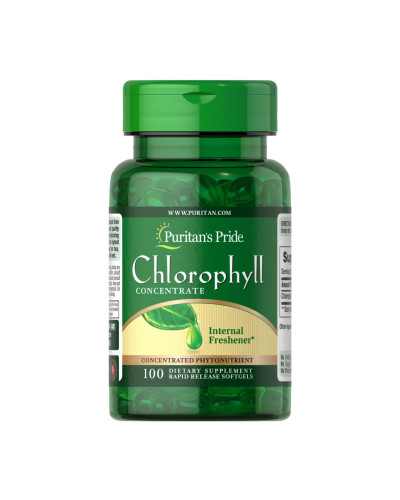 Chlorophyll Concentrate 50mg - 100 softgels