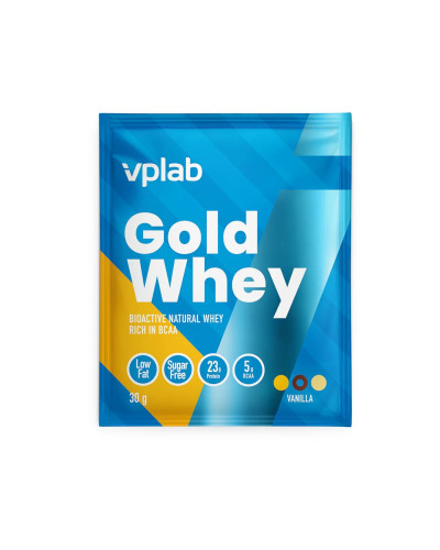 Протеїн, Sample Gold Whey - 30g Vanila