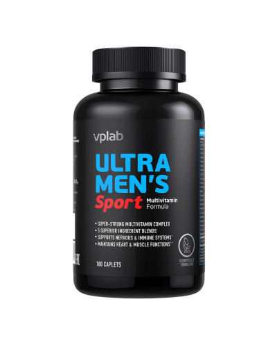 Мультивітаміни для чоловіків, Ultra Men's Sport Multivitamin - 180 caps