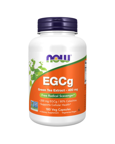 Екстракт зеленого чаю, EGCg Green Tea Extract 400mg - 180 vcaps