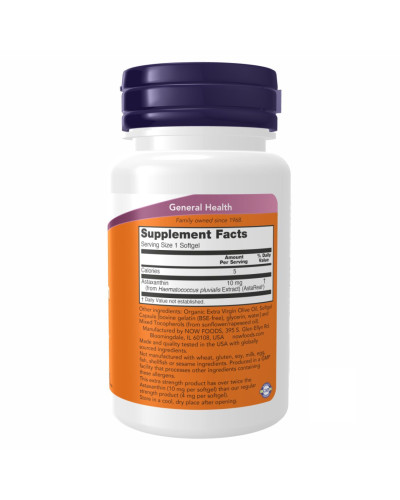 Astaxanthin 10 mg - 60 sgels